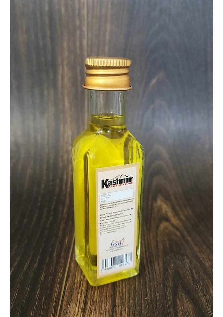 Kashmir Online Store 100% Pure & Original Kashmiri Almond Oil Glass Bottle (50 Ml)