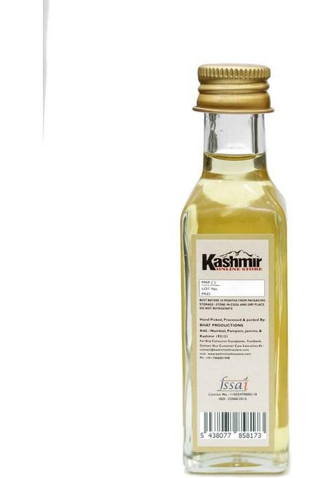 Kashmir Online Store 100% Pure & Original Kashmiri Almond Oil Glass Bottle (50 Ml)