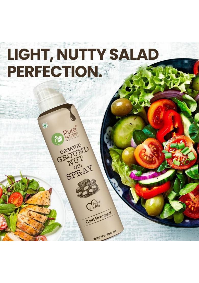 Pure Nutrition Groundnut Oil Cooking Spray