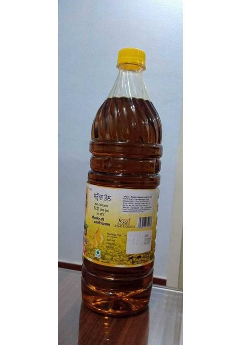 Yellow Blossom Kachi Ghani Mustard Oil Plastic Bottle (1 L)