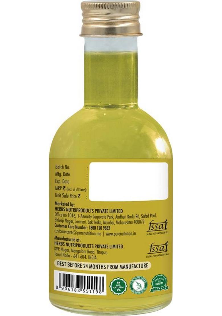 Pure Nutrition Extra Light Olive Oil 250Ml | 100% Ideal For Cooking, Salads, Skin & Hair Pet Bottle (250 Ml)