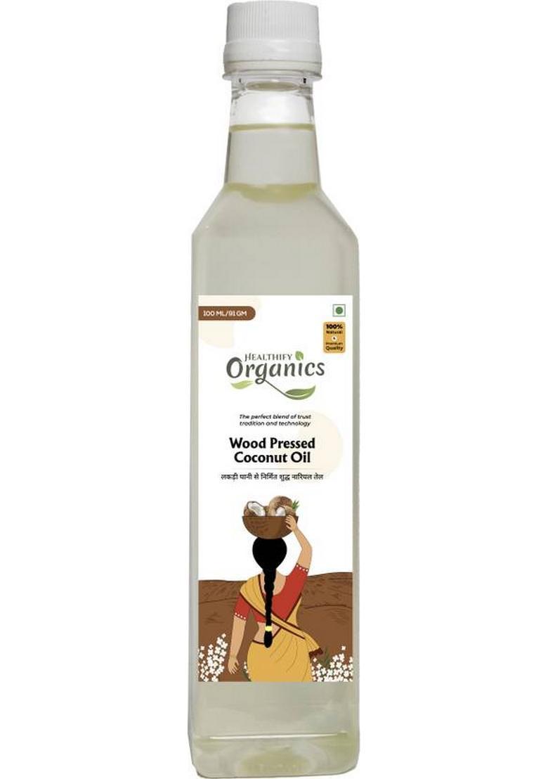 Healthify Organics Wood Pressed Coconut Oil