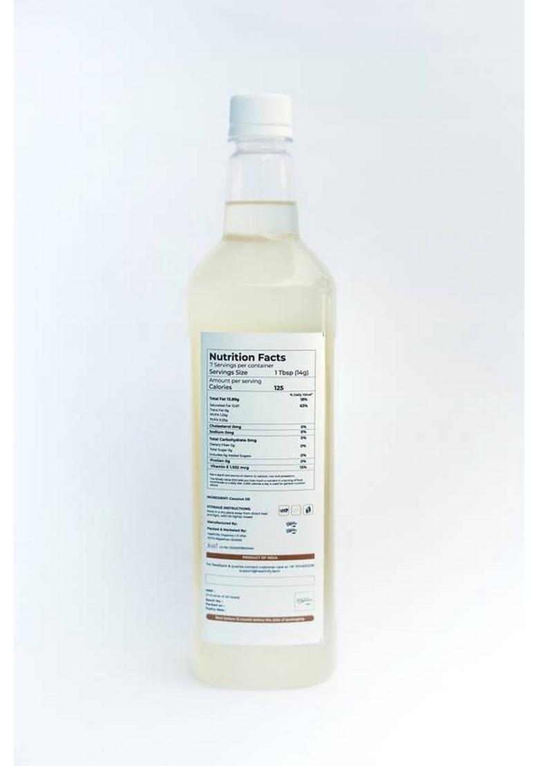 Healthify Organics Wood Pressed Coconut Oil