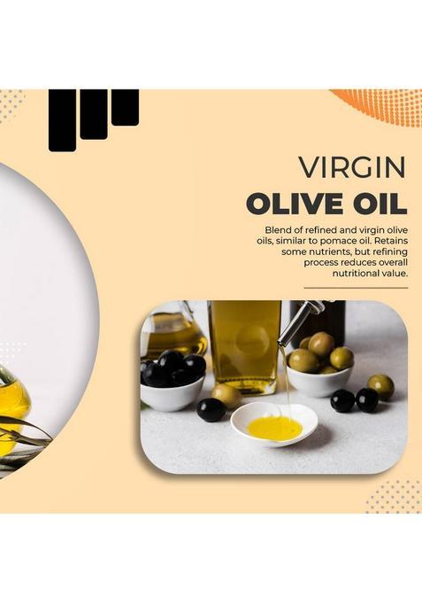 Cura Olive Oil Extra Virgin 200Ml | For Cholesterol Wellness Plastic Bottle (200 Ml)