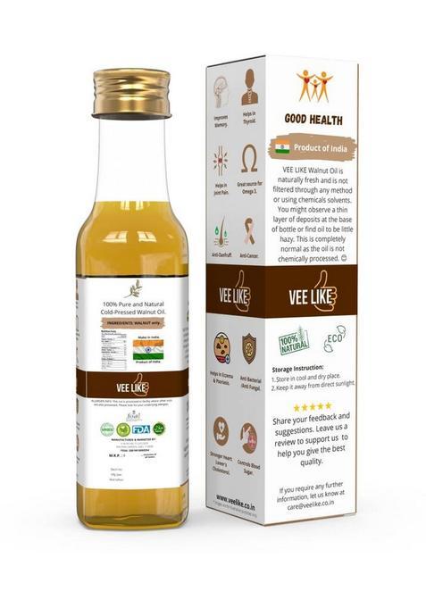 Vee Like Edible Walnut Oil For Thyroid