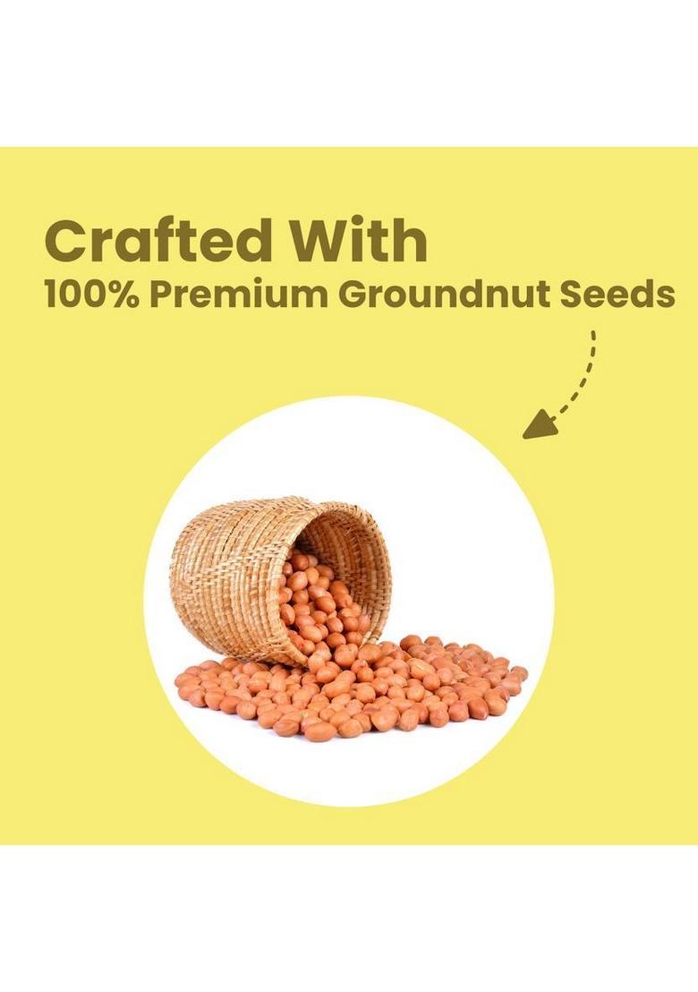 First Diet Nutrition Groundnut Cold Pressed Oil Plastic Bottle (1 L)