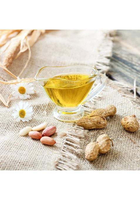 Village Organica Cold Pressed Groundnut Oil | Peanut Pure & Unadulterated Chemical Free Tin (1 L)