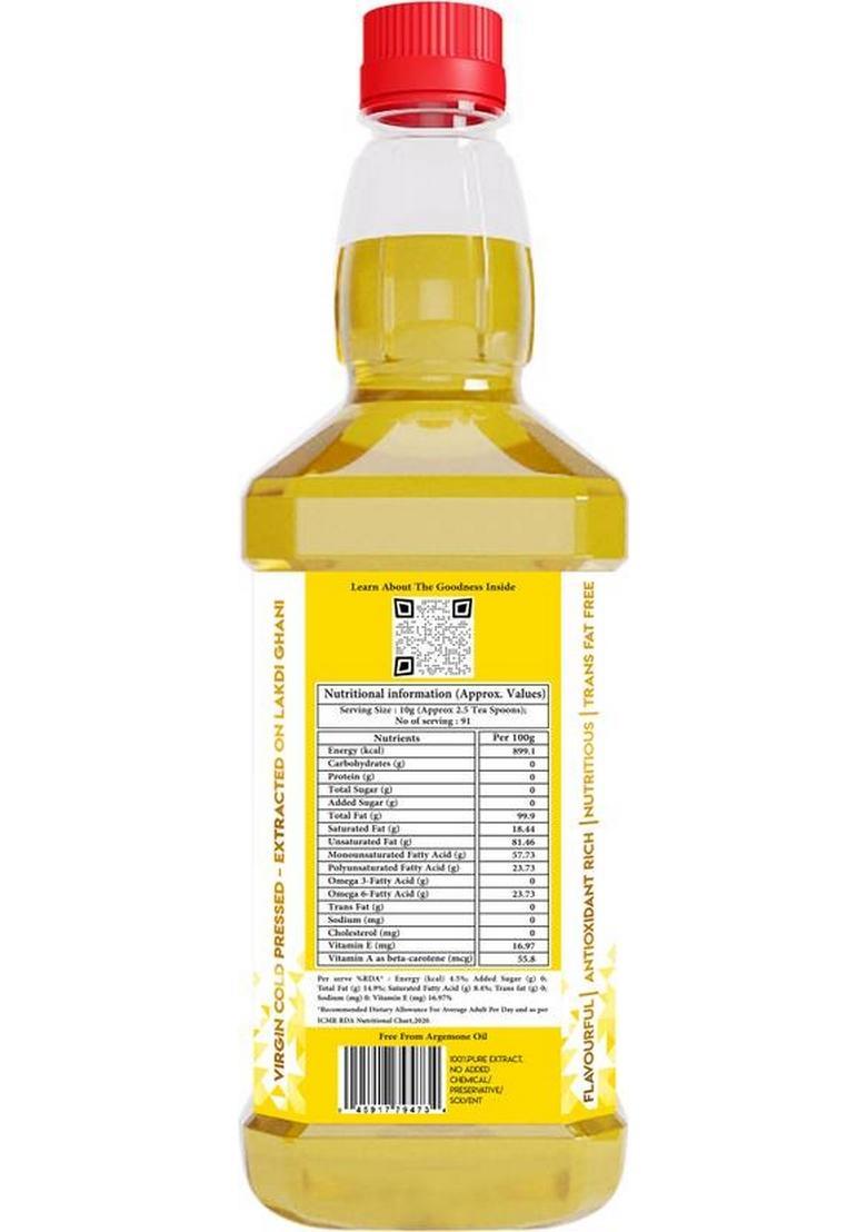 Indicwisdom Wood Pressed Groundnut Oil (Cold