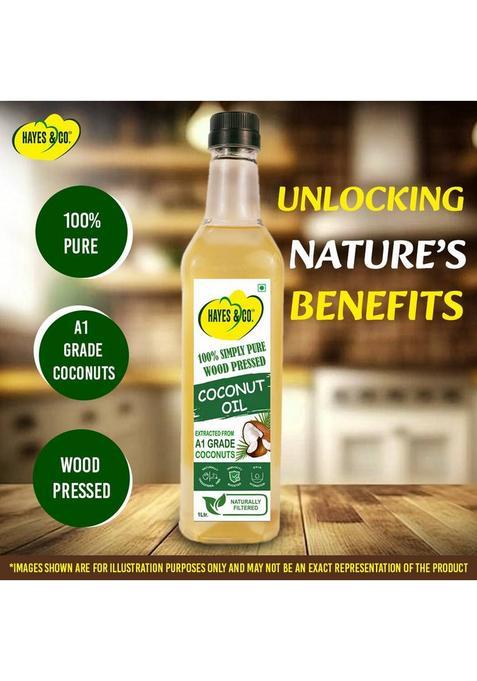 Hayes & Co. Co Wood Pressed Coconut Oil