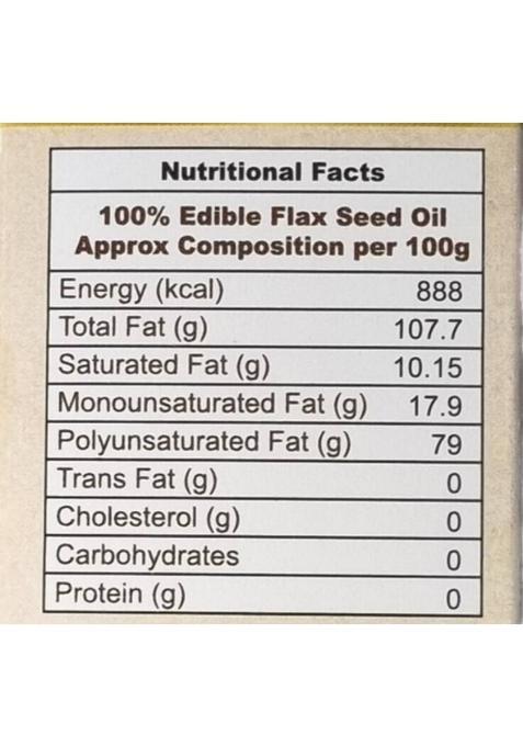 Cura Alsi Oil (Flax Seed Oil) 100Ml | 100% Pure & Natural Flaxseed Plastic Bottle (2 X 100 Ml)