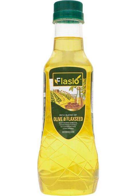 Flasio Rich Blend Of Olive Oil Plastic Bottle (500 Ml)