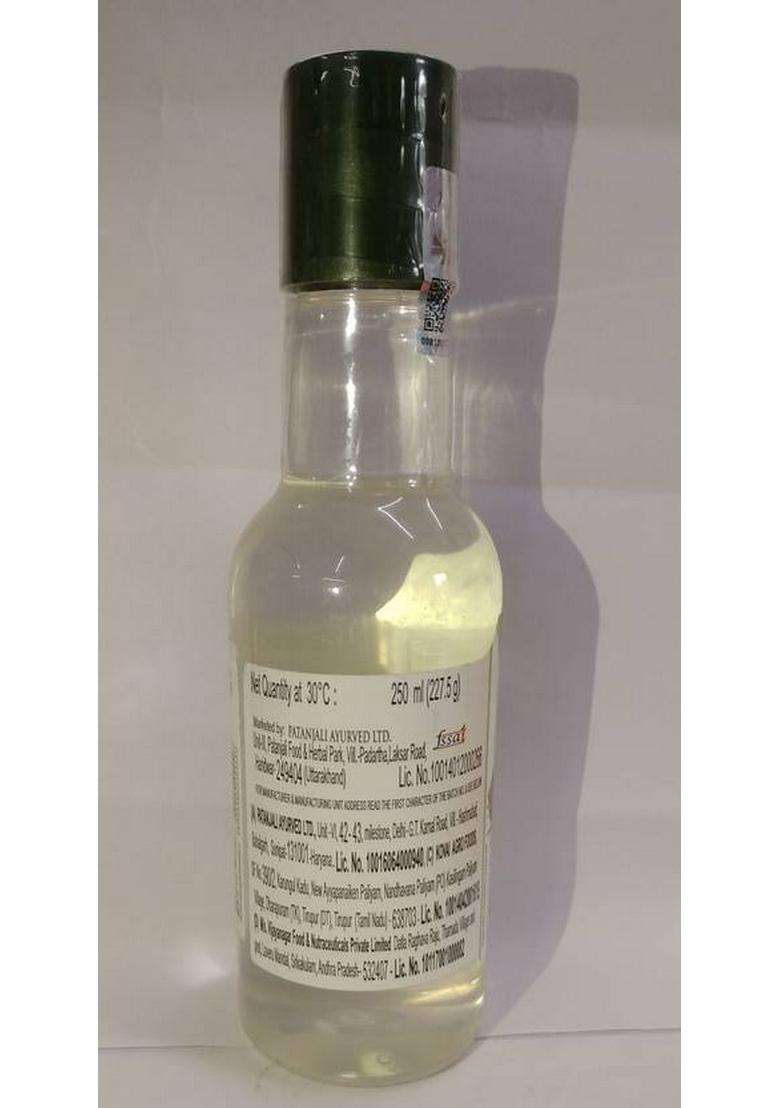 Patanjali Virgin Coconute Oil Coconut Plastic Bottle (250 Ml) - Indya