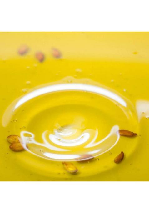 Village Organica Cold Pressed Flax Seed Oil | Linseed Alsi Tel Omega-3 For Hair & Skin Flaxseed Glass Bottle (250 Ml)