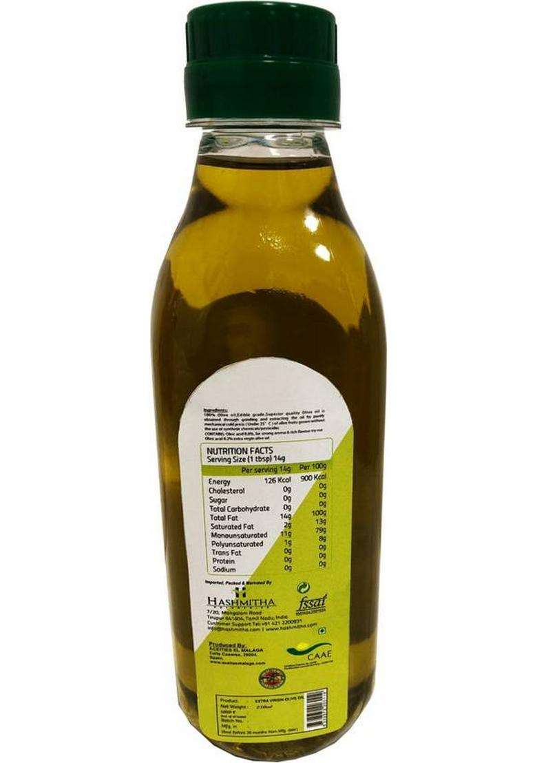 Kinsfolk Organic Extra Virgin Olive Oil Plastic Bottle (250 Ml) - Indya