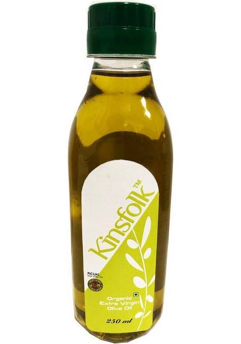 Kinsfolk Organic Extra Virgin Olive Oil Plastic Bottle (250 Ml)