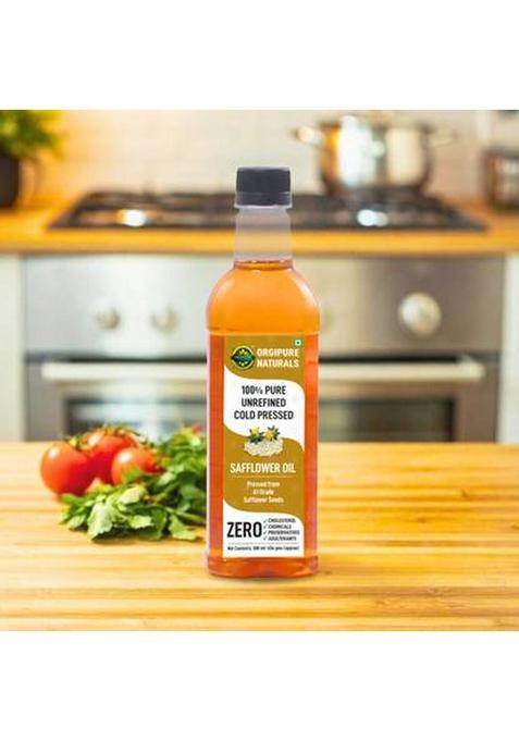 Orgipure Naturals Safflower Oil_500Ml Oil Pet Bottle (500 Ml)