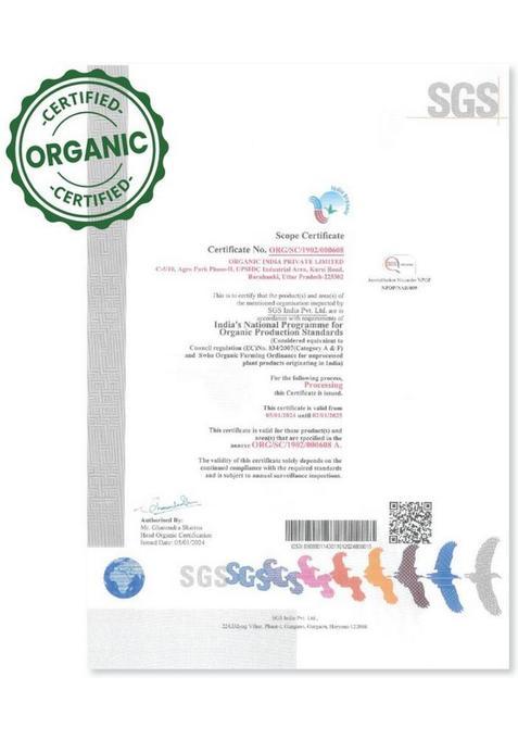 Organic India Kacchi Ghani Mustard Oil Plastic Bottle (1 L)