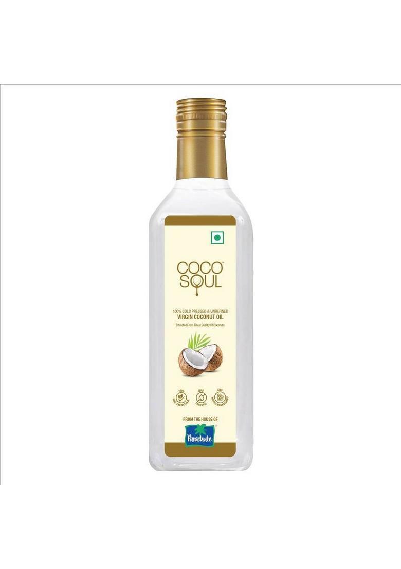 Coco Soul Cold Pressed Unrefined Daily Cooking Multipurpose Usage