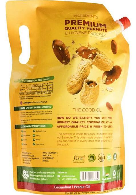 Yes The Good Oil Groundnut