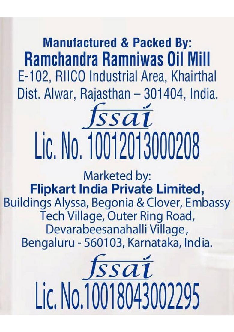 Classic Kachi Ghani Mustard Oil Plastic Bottle By Flipkart Grocery (1 L)