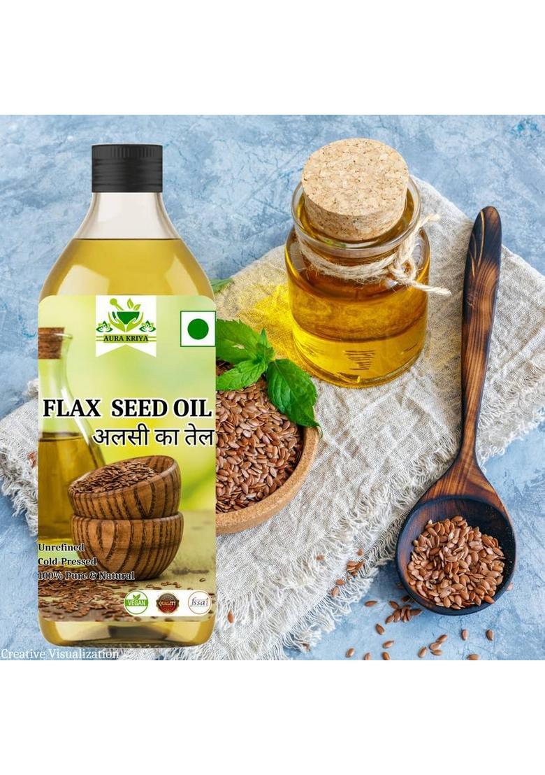 Aura Kriya Cold Pressed Flaxseed Oil