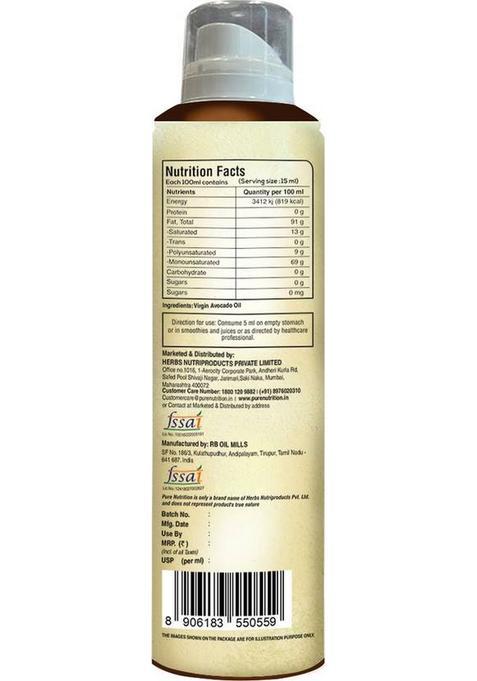 Pure Nutrition 100% Organic, Cold Pressed