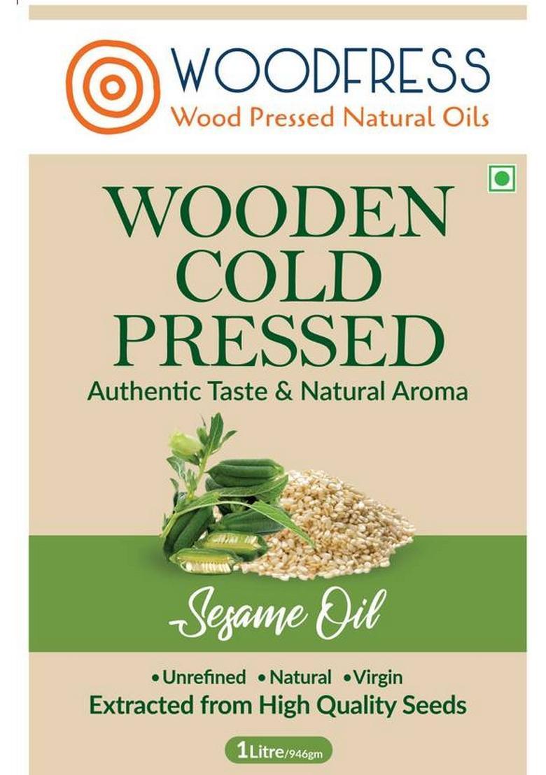 Woodfress Wooden Cold Pressed Sesame Oil 1L