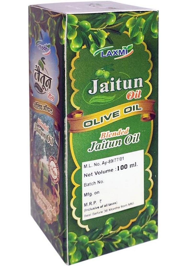Laxmi Olive Oil Jaitun Tail Edible Moisturizes Skin, Fights Signs Of Aging, Improves Skin Health, Keeps Hair Healthy Plastic Bottle (900 Ml)