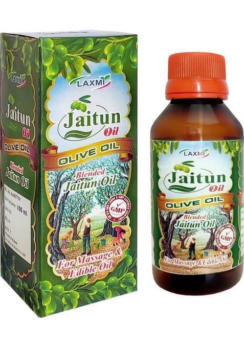 Laxmi Olive Oil Jaitun Tail Edible Moisturizes Skin, Fights Signs Of Aging, Improves Skin Health, Keeps Hair Healthy Plastic Bottle (900 Ml)