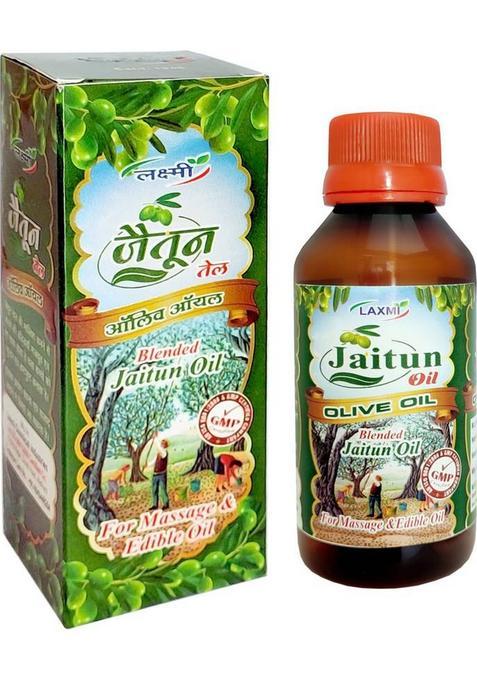Laxmi Olive Oil Jaitun Tail Edible Moisturizes Skin, Fights Signs Of Aging, Improves Skin Health, Keeps Hair Healthy Plastic Bottle (900 Ml)