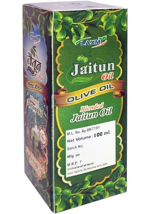 Laxmi Olive Oil Jaitun Tail Edible Moisturizes Skin, Fights Signs Of Aging, Improves Skin Health, Keeps Hair Healthy Plastic Bottle (900 Ml)
