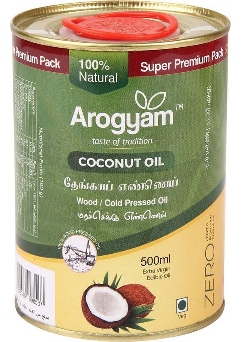 Arogyam Wood Pressed / Cold Edible Coconut Oil
