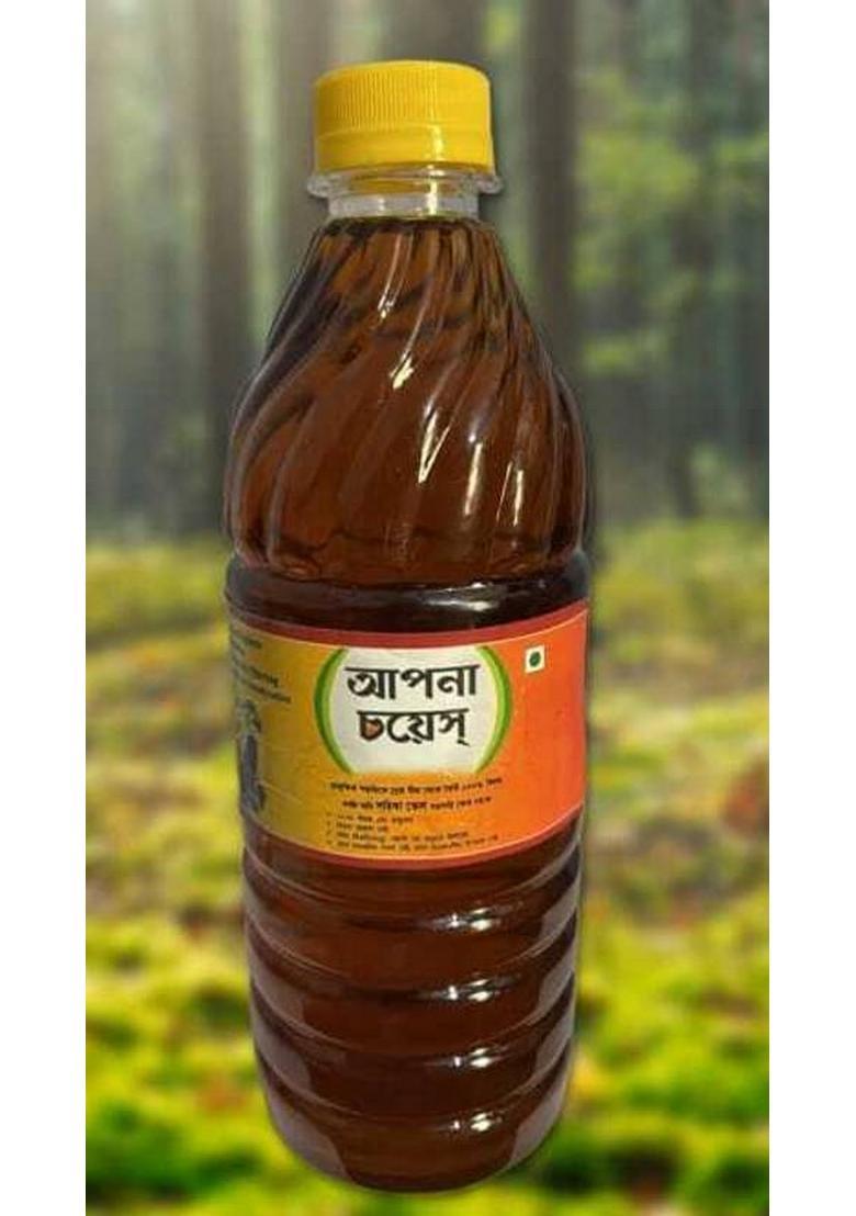 Apna Choice Kachi Ghani Premium Quality Mustard Oil 500 Ml Bottle X 2 | Pet (2 Ml)
