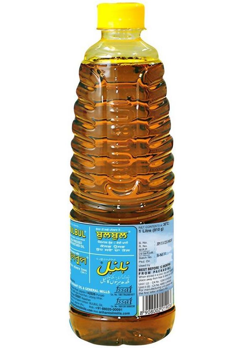 Bulbul Kachi Ghani Mustard Oil 1 Litre