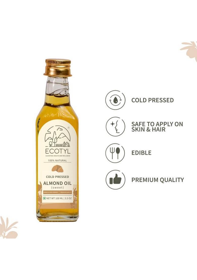 Ecotyl Cold Pressed Almond Oil