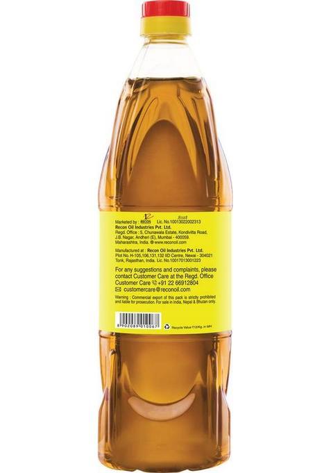 Tez Premium Pt3 Kachchi Ghani 100% Pure & Natural Mustard Oil Pet Bottle (1 L)