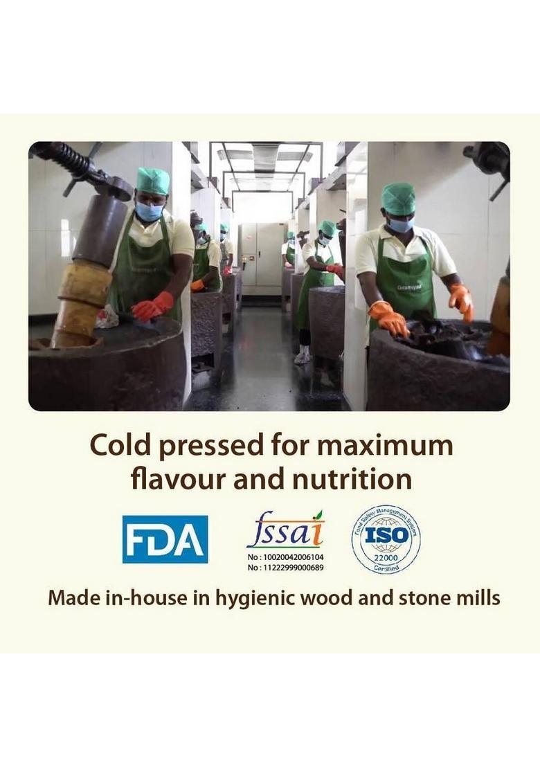 Gramiyaa Wood Cold Pressed Mustard Oil