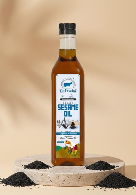 Go Fresho Cold Pressed Mustard Oil | 100% Pure, Organic & Natural Pet Bottle (1 L)