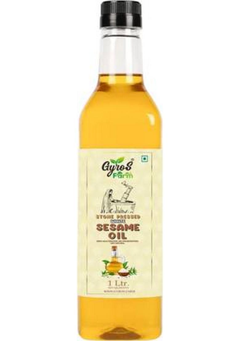 Gyros Cold Pressed White Sesame Oil | Stone Pure & Unrefined Til