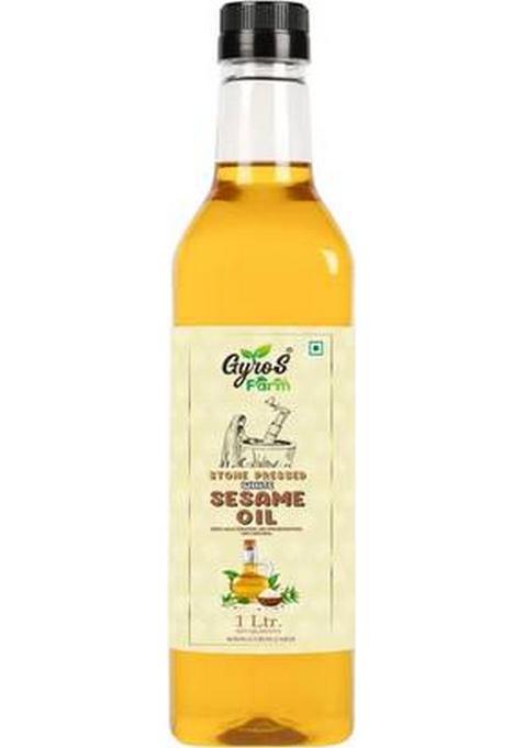 Gyros Cold Pressed White Sesame Oil | Stone Pure & Unrefined Til