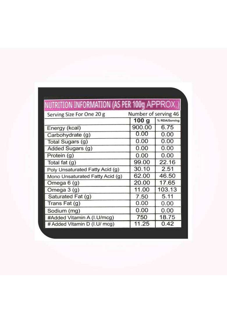 Oreal Canola Oil Plastic Bottle (1 L) - Indya