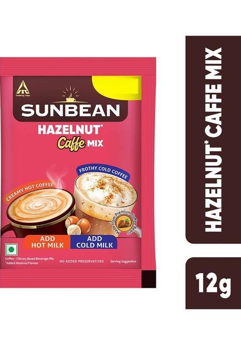 Itc Sunbean Hazelnut Caffe Mix_S Instant Coffee (12 G, Hazelnut Flavoured)