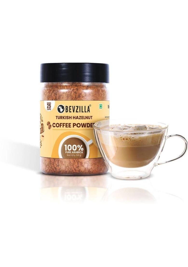 Bevzilla 50 Grams X 4 Flavoured Strong Coffee Powder Instant Coffee (4 X 50 G, Assorted Flavoured)