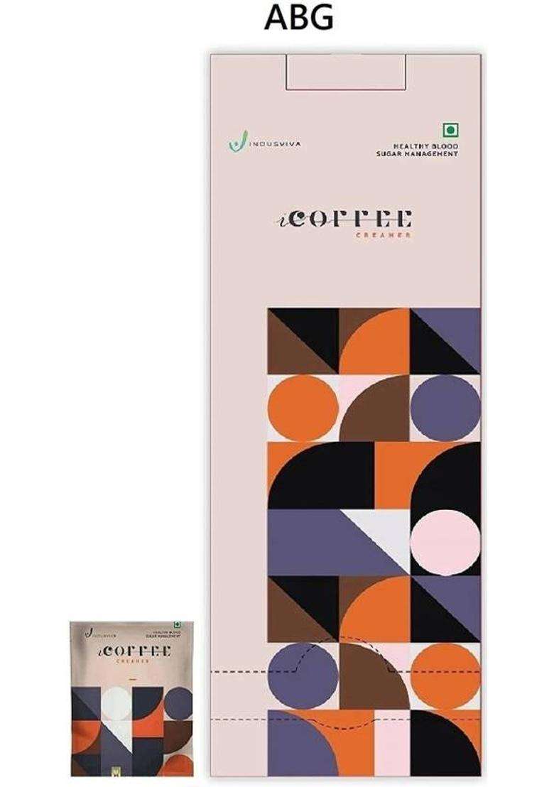 Abg Indus Viva I Coffee Creamer Coffee - 50 Sachets Instant Coffee&nbsp;&nbsp;(750 G, Caramel Flavoured) - Indya