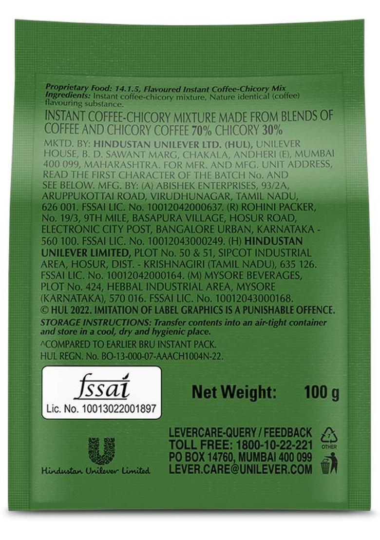 Bru Instant Coffee 100 G Instant Coffee (2 X 50 G, Caramel Flavoured)