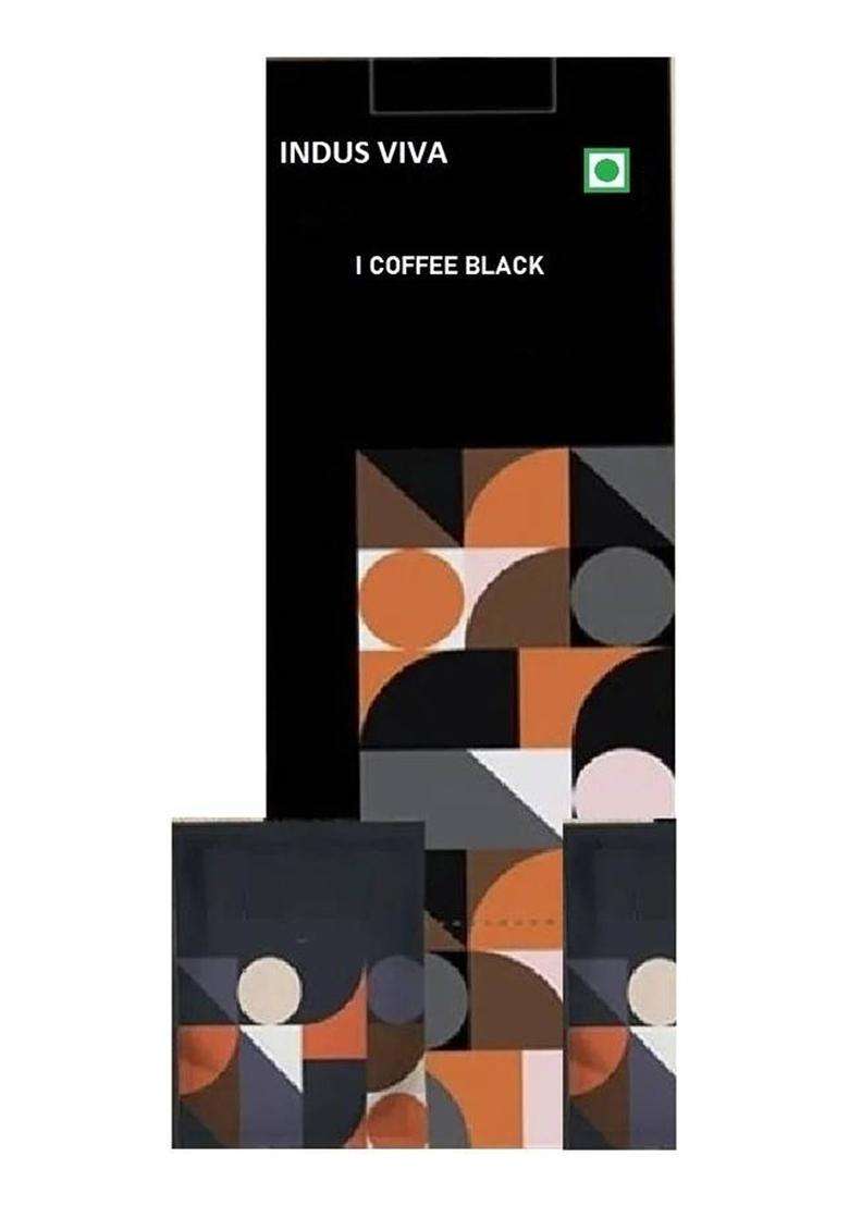 Indus Viva Coffee Black I Coffee 50 Sachets Instant Coffee&nbsp;&nbsp;(500 G, Chocolate Flavoured) - Indya