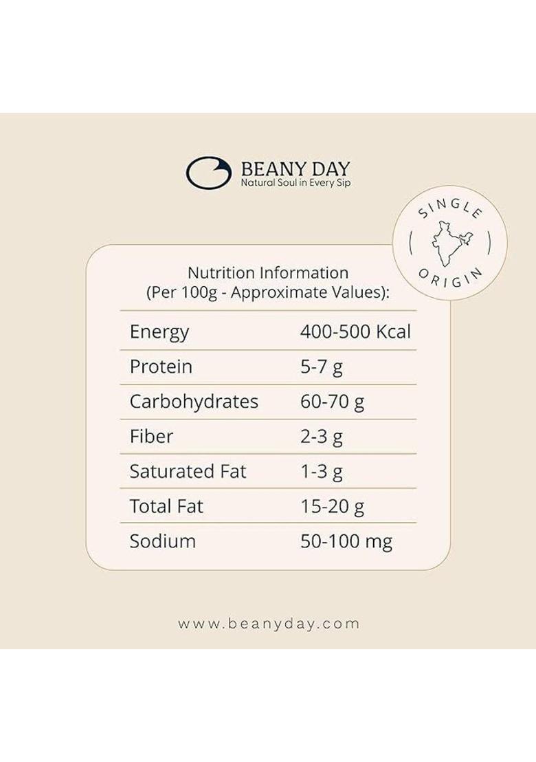 Beany Day Instant Coffee Trio Pack Of 3 – Hazelnut, Vanilla, Classic Instant Coffee (3 X 50 G)