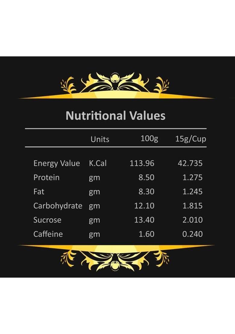 Cafe Desire Cappuccino Premix 1Kg | Makes 80 Cups | 3 In 1 | Use Manually