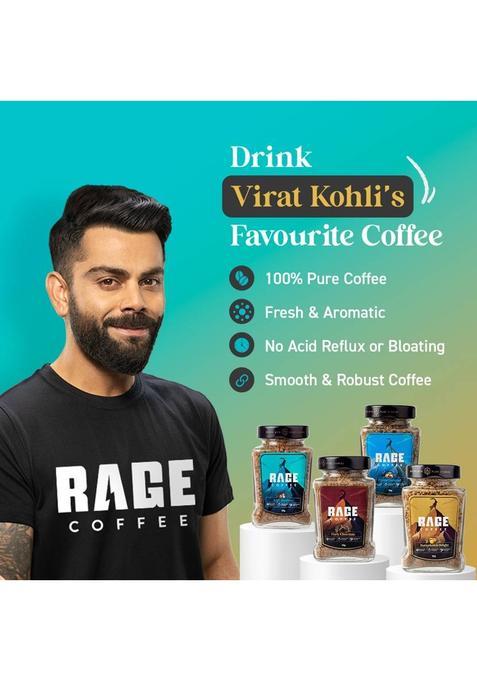 Rage The Rager'S Favourite Coffee Bundle (Pack Of 4) Instant Coffee (4 X 50 G, Assorted Flavoured)
