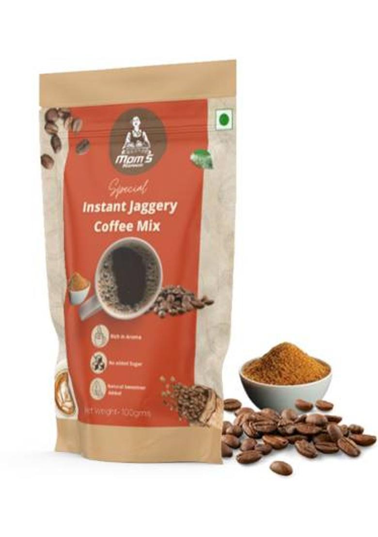 Mom'S Harvest Instant Jaggery Coffee Mix 100 Grams Instant Coffee (100 G)